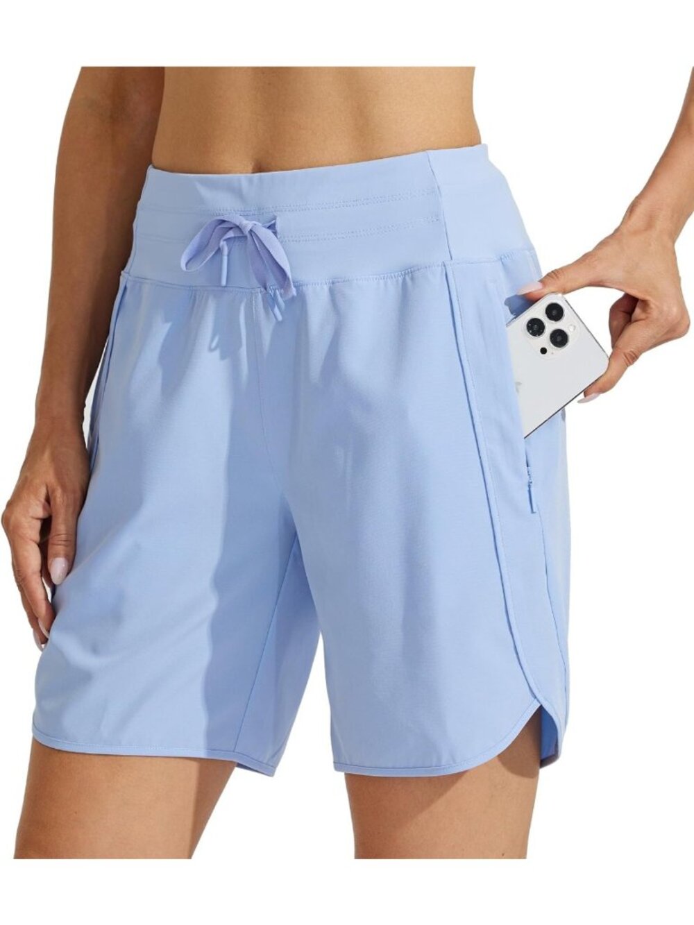 Women's 7" Athletic Running Shorts - Lightweight, Breathable, Quick-Dry Fitness